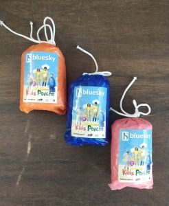 Kids Multilayer Rain Poncho