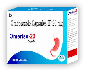 Omeprazole Capsules Omerise 20