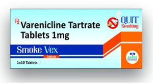 Varenicline Tartrate Tablets Smoke Vex
