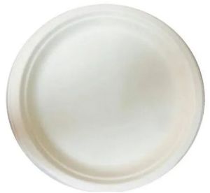 7 Inch Bagasse Round Plate