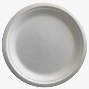 8 Inch Bagasse Round Plate
