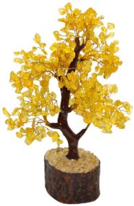 Natural Crystal Citrine Tree