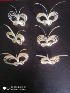Bamboo Butterfly Loop Hair Pin Set