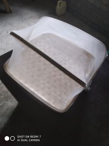 Bamboo Mesh Cover Food Drying Tray