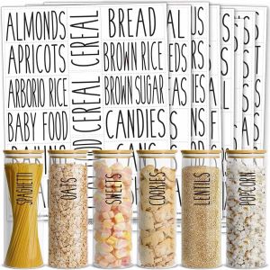 Kitchen Container Label Sticker