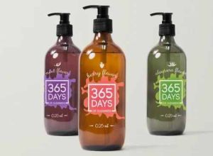 Transparent Household Packaging Label