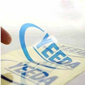Transparent Paper Bag Adhesive Label