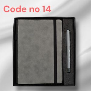 Leather Diary Pen Gift Set