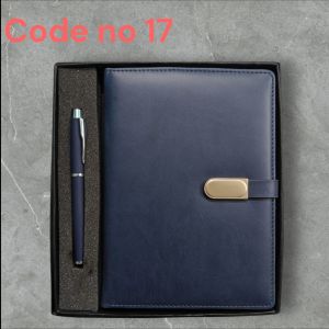 Leather Diary Pen Gift Set