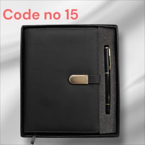 Leather Diary Pen Gift Set