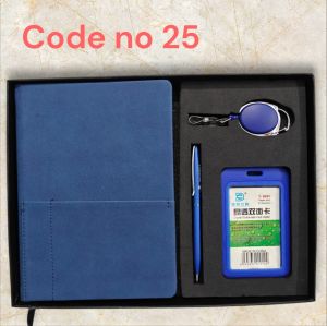 Bottle Mug Diary Pen Keychain Combo Set
