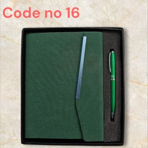 Leather Diary Pen Gift Set