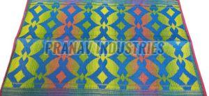 Multicolor Plastic Chatai Mat