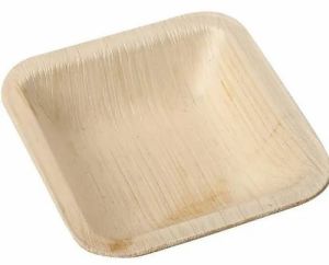 6 Inch Square Areca Leaf Bowl