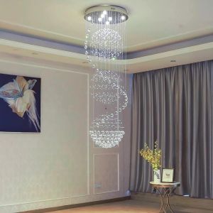 3S Long Crystal Chandelier