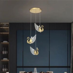 Lamp Swan LED Pendant Light