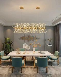 Modern Crystal Glass LED Chandelier