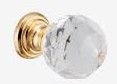 PQG Cabinet Drawer and Door Crystal Round Kob