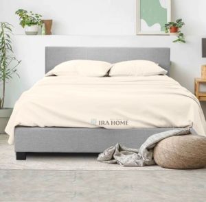 100% Egyptian Ivory Cotton Four Piece Bed Sheet Set