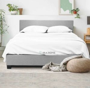 100% Egyptian White Cotton Four Piece Bed Sheet Set