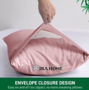 100% Organic Bamboo Rose Pink Three Piece Bed Sheet Set