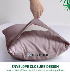 100% Organic Bamboo Dark Pink Three Piece Bed Sheet Set