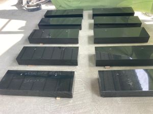 Absolute Black Base Granite Monument