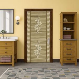 Textured WPC Door