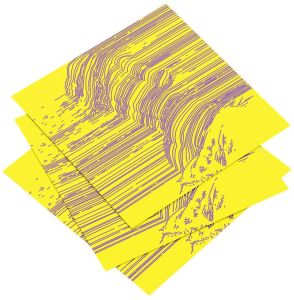 Anukrati Graphics Relaxing Illusion Print for Mental Clarity and Calm