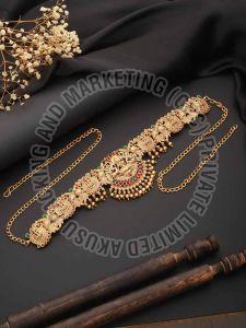 Antique Gold Plated Kamarbandh Belt
