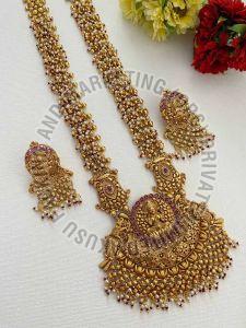 Antique Temple Design Necklace Set
