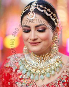 Heavy Kundan Bridal Hair Jewellery