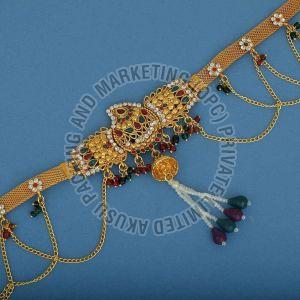 Meenakari Work Traditional Kamarbandh Waist Belt