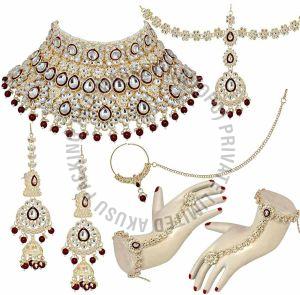 Meenakari Work Wedding Jewellery Set