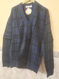 Check Mens Sweater