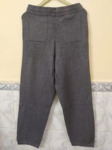 Dark Gray Ladies Woolen Palazzo