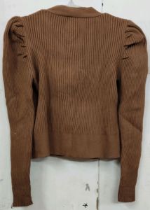 Brown Ladies Woolen Cardigan