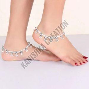 Imitation Silver Anklets