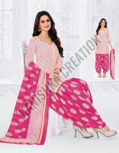Ladies Printed Cotton Salwar Suit