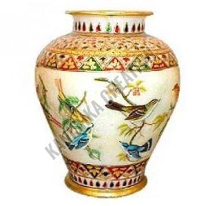 Multicolor Marble Flower Vase