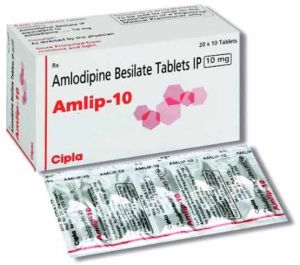 Amlip 10mg Amlodipine Tablet