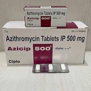 Azicip 500mg Azithromycin Tablet