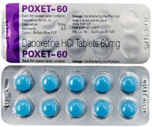 Poxet 60mg Dapoxetine  Tablet