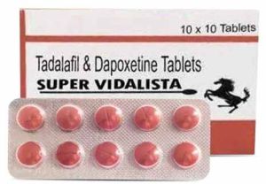 Super Vidalista Tadalafil Dapoxetine Tablet