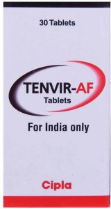 Tenvir Af 25mg Tenofovir Alafenamide Tablet