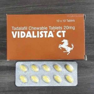 Vidalista CT Tadalafil Chewable Tablet