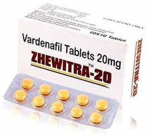 Zhewitra 20mg Vardenafil Tablets