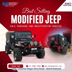 Best Selling Modified Jeep