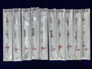 Trendy Sterling Silver Girls Anklets