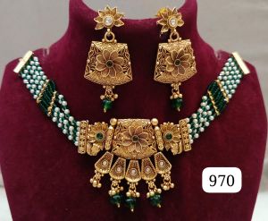 Rajwadi Jewellery Set